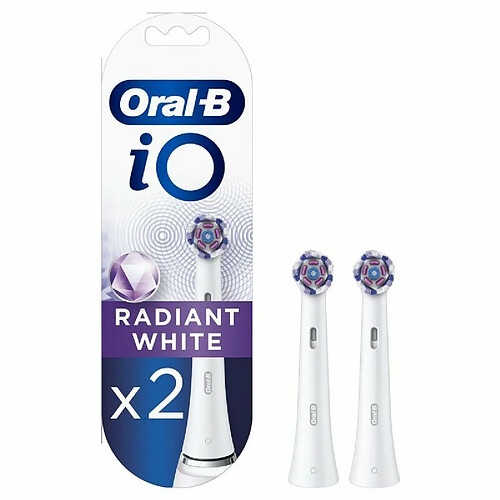 Tête de rechange Oral-B IO WW-2FFS 2UD Blanc 2 Unités