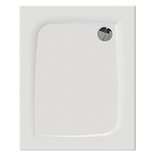 Allibert Receveur de douche rectanglulaire design JACANA - Blanc