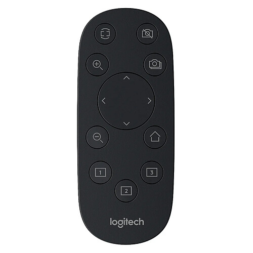 Logitech 993-001465 télécommande RF sans fil Noir Appuyez sur les boutons