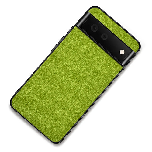 Coque en TPU + PU anti-empreintes digitales, vert pour votre Google Pixel 6 Pro