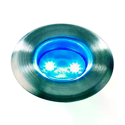 Spot Encastrable LED BLEU 0,5W IP68 - Blanc Très Froid