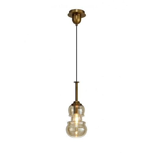 Luminaire Center Suspension Sonata Bronze 1 ampoule 53,5cm