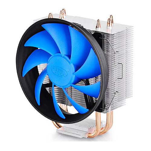 Universal Ventilateur thermique du processeur Ventilateur de refroidissement silencieux | Refroidissement du ventilateur(Bleu)