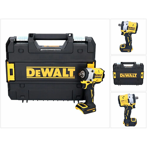 DeWalt DCF921NT Visseuse à choc sans fil 400 Nm 18V 1/2" Brushless + Coffret TSTAK - sans batterie, sans chargeur