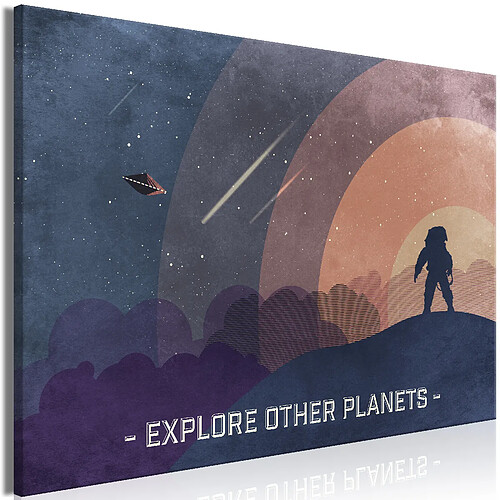 Artgeist Tableau - Explore Other Planets (1 Part) Wide [30x20]