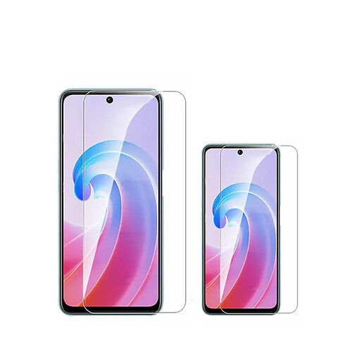 Kit 2 Verre Trempé ClearGlass pour Phonecare pour Oppo A79 5G - Transparent