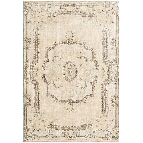 Vidal Tapis de laine 239x160 brun Ultra Vintage