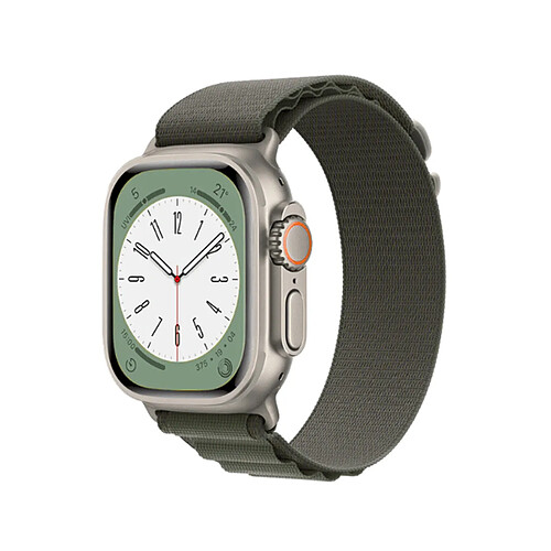 Bracelet Nylonsense Alpine L (Poignet 165 Mm À 210 Mm) Phonecare Compatible avec Apple Watch Series 10 - 46mm - Vert