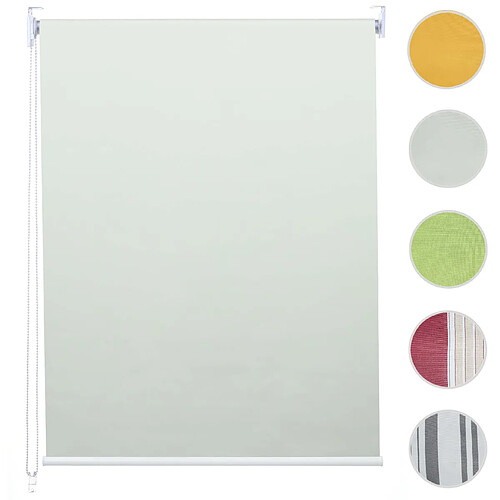 Mendler Store à enrouleur pour fenêtres, HWC-D52, avec chaîne, avec perçage, opaque, 90 x 160 ~ couleur crème