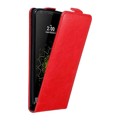 Cadorabo Coque LG G5 Etui en Rouge