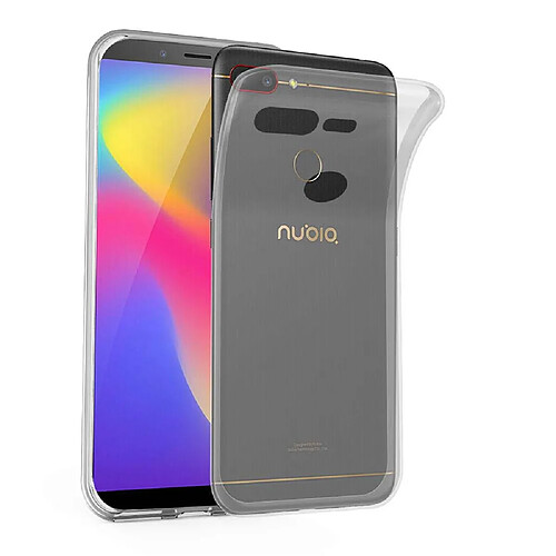 Cadorabo Coque ZTE Nubia N3 Etui en Transparent