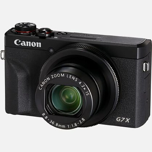 Canon G7X Mark III Noir + 2ème batterie