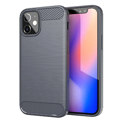 Cadorabo Coque iPhone 12 MINI Etui en Gris