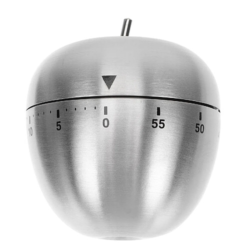 Universal Minuteur en forme de pomme métallique Minuteur de cuisson pratique Rappel d'heure de cuisine portable