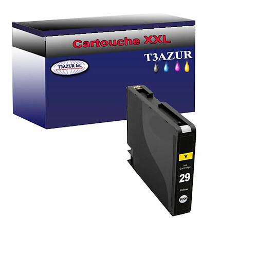 Cartouche compatible Canon Pixma PRO 1, PGI29 (4875B001) Jaune - T3AZUR