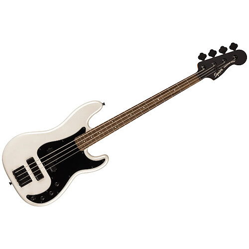 Contemporary Active Precision Bass PH Pearl White Squier by FENDER