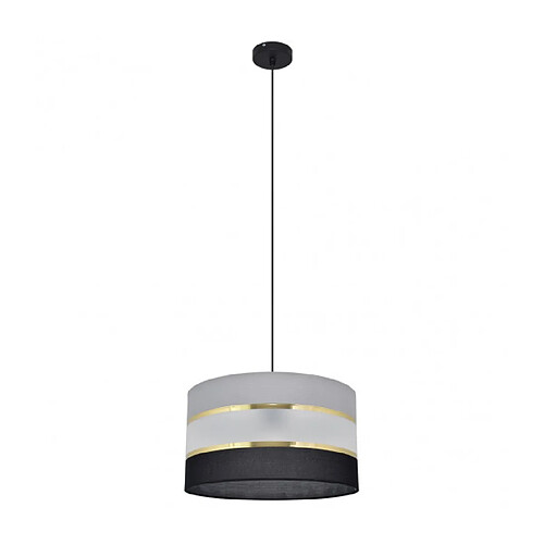 Helam Suspension Helen Tissu,Fer Noir,or,gris 1 ampoule 95cm