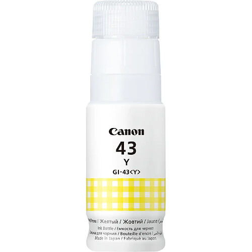 Canon GI-43 Y EMB Yellow Ink Bottle GI-43 Y EMB Yellow Ink Bottle