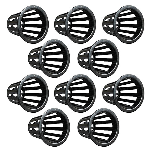 10pcs en plastique étang panier aquarium aquatique plante aquatique herbe cultiver