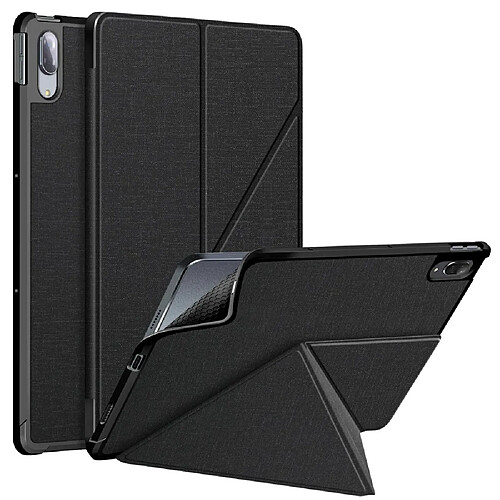 Etui en PU avec support origami noir pour votre Lenovo Tab P11 Pro 2020 11.5 pouces TB-J706F