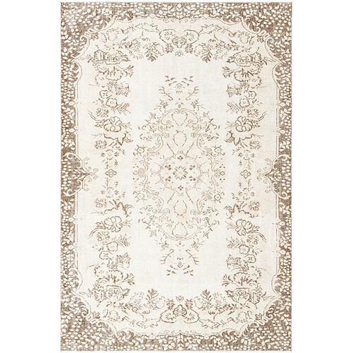 Vidal Tapis de laine 246x163 beige Ultra Vintage