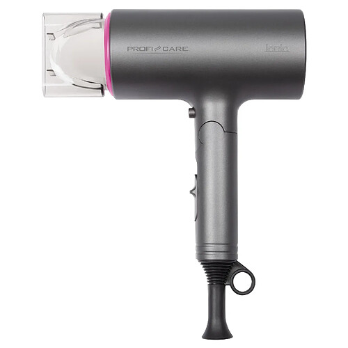 Sèche-cheveux ionique professionnel 3 niveaux de température Poignée pliable, 1600, Rose, Proficare, HT 3073