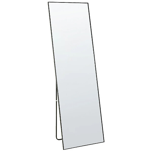 Beliani Miroir sur pied BEAUVAIS 156 cm Noir