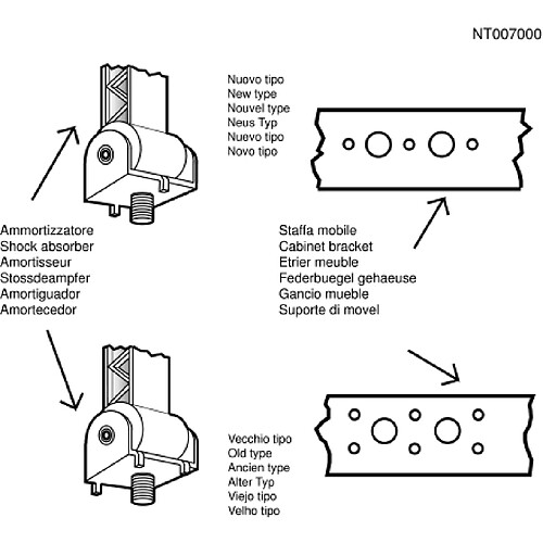 Indesit AMORTISSEUR 80 N