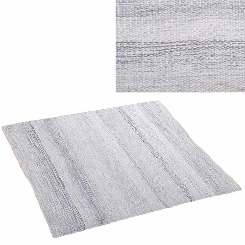 BigBuy Home Tapis Goa Blanc/Gris