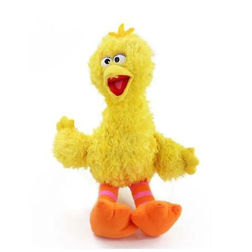 Universal Big Bird 36 cm Sesame Street Elmo Peluche Poupée Douce Poupée Numérique Enfant Cadeau d'anniversaire (Big Bird)