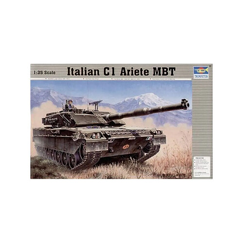 Trumpeter Maquette Char Italian C-1 Ariete Mbt