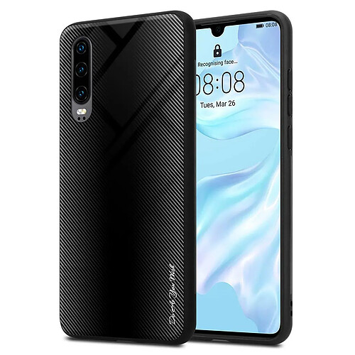 Cadorabo Coque Huawei P30 Etui en Noir