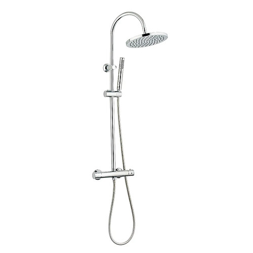 Kit barre de douche Aqua+ Ronde - Douchette design