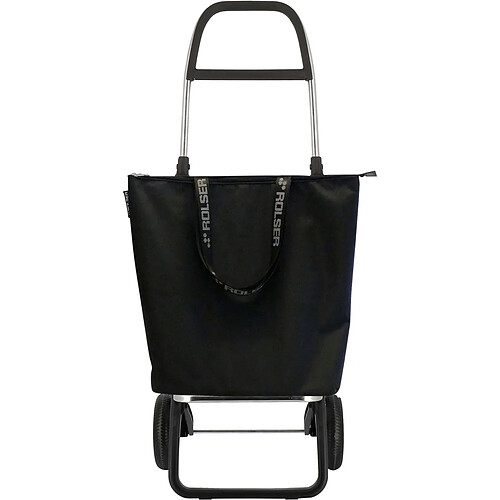 Rolser Chariot de marché pliable 2 roues Mini Bag noir.