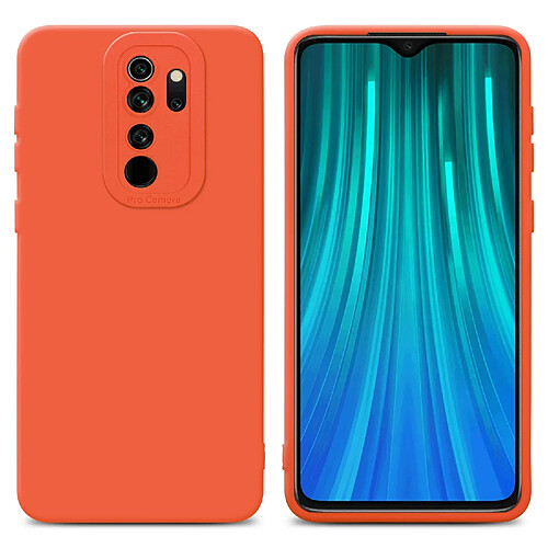 Cadorabo Coque Xiaomi RedMi NOTE 8 PRO Etui en Orange