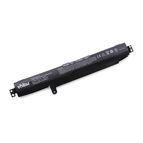 vhbw batterie compatible avec Asus VivoBook R103BA-DF066H, R103BA-DF071H, R103BA-DF076H, R103BA-DF081H laptop (2200mAh, 11,25V, Li-Ion, noir)