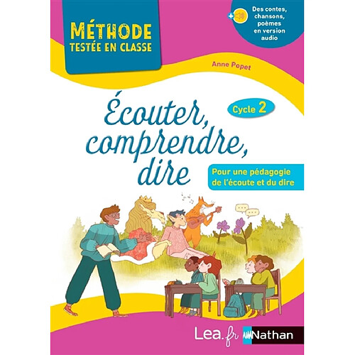 Ecouter, comprendre, dire, cycle 2 : pour une pédagogie de l'écoute