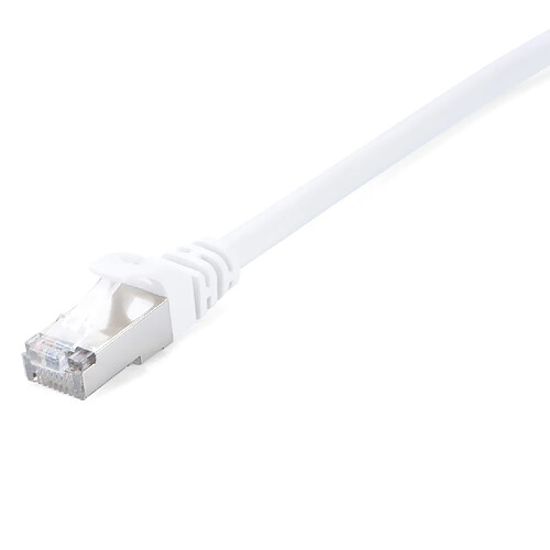 V7 CABLE RJ45 CAT6 STP BLANC 5M