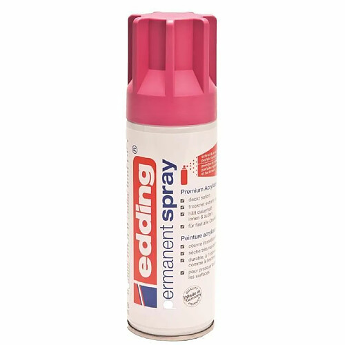 edding e5200 Spray de peinture déco toutes surfaces Magenta mat