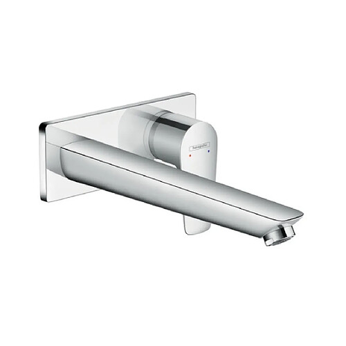 Hansgrohe - Mitigeur lavabo mural encastré avec bec 22,5cm chromé Talis E