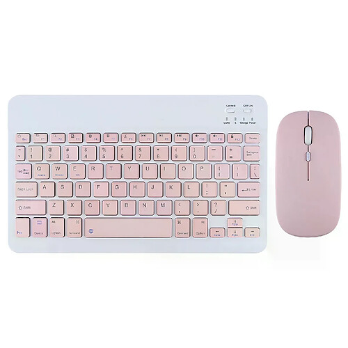 Clavier et souris sans fil Bluetooth Russe Coréen Hébreu Espagnol