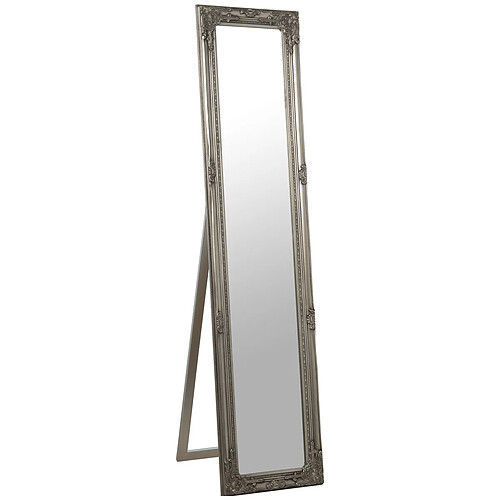 Miroir sur pied Alexandra House Living Argenté 6 x 38 x 157 cm