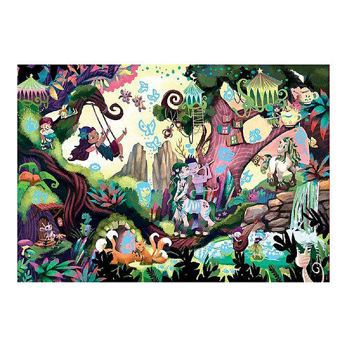 Educa Borras Puzzle Educa Misterious Puzzle Bosque Mágico (200 pcs)