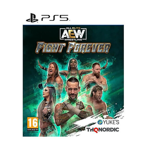 Just For Games AEW All Elite Wrestling Fight Forever Jeu Playstation 5