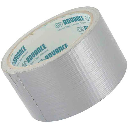 DMO - Bande autocollante toilée pour gaine PVC - 50 mm x 10 m