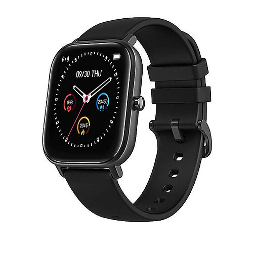 Chrono Montre Connectée Femmes,Montre Sport Homme,Montre Connectée Cardio Huawei Xiaomi,Samsang,Montre Connectée Homme IP67 Etanche,Smartwatch Sport pour Android iOS,Tracker d'activité(noir)