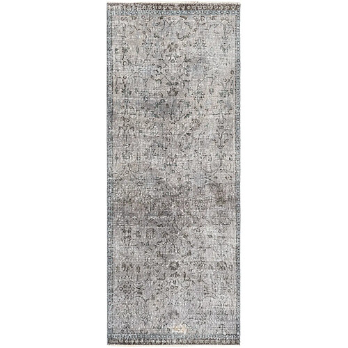 Vidal Tapis de laine 211x84 gris Ultra Vintage