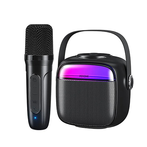 Yonis Microphone Bluetooth Avec Effets Lumineux