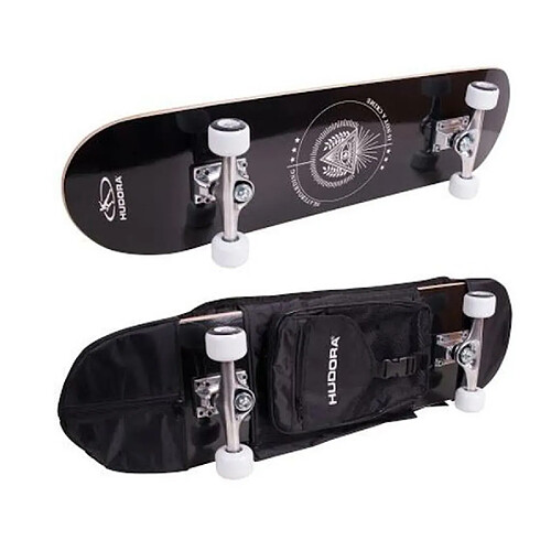 Hudora 12173 - Skateboard Columbia Heights ABEC 3 avec sac à dos