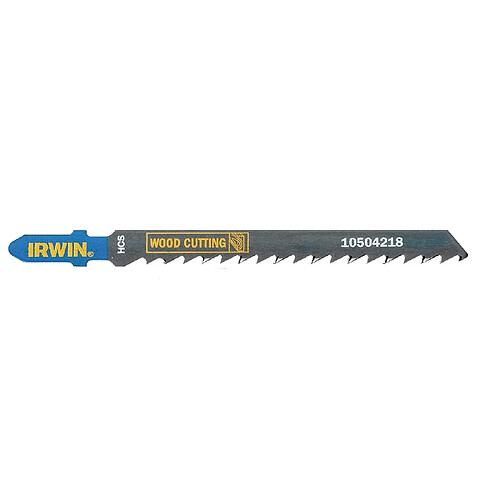 IRWIN - Lames de scie sauteuse T144D bois 100 mm - 5 lames